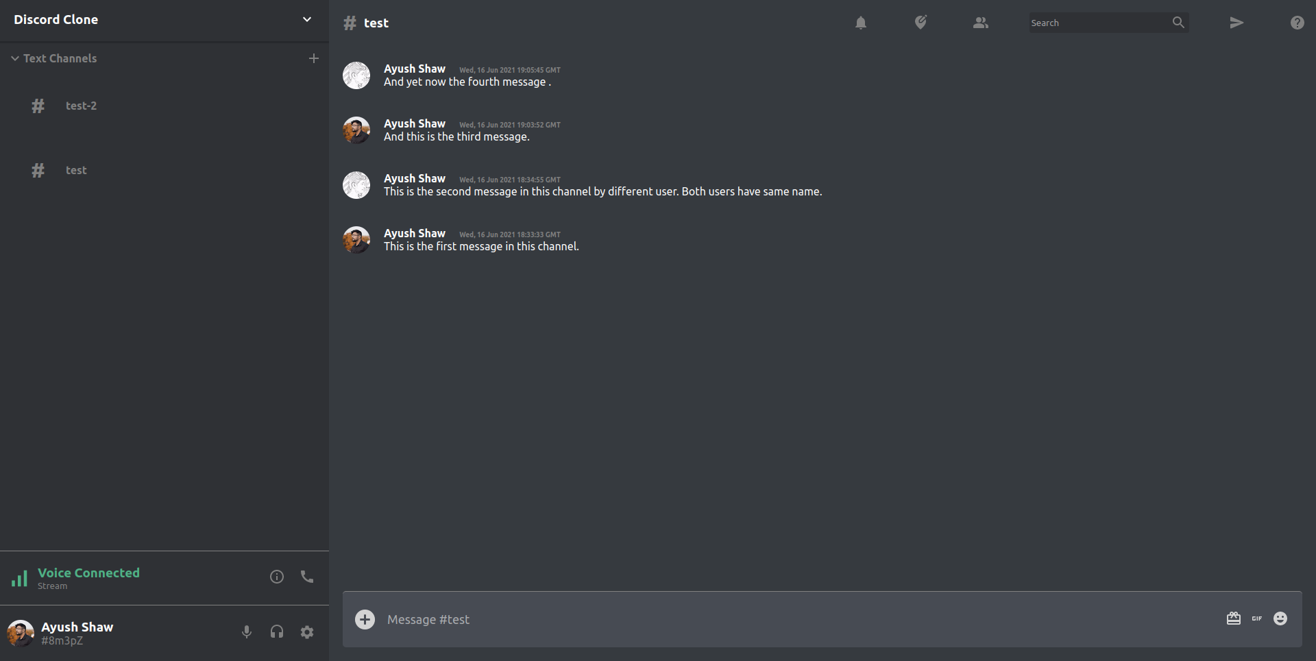 Discord Clone